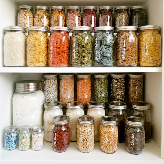 A Pantry Organization Makeover with Ball Jars Ball Mason Jars